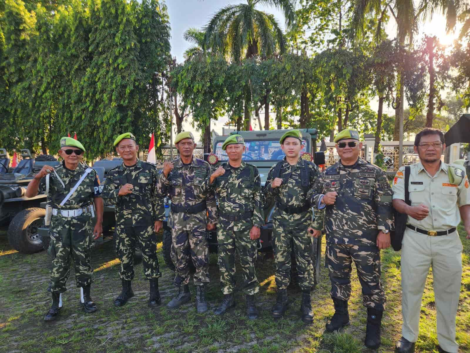 Semangat Pemuda Panca Marga Menggema di Peringatan HUT ke-80 TNI