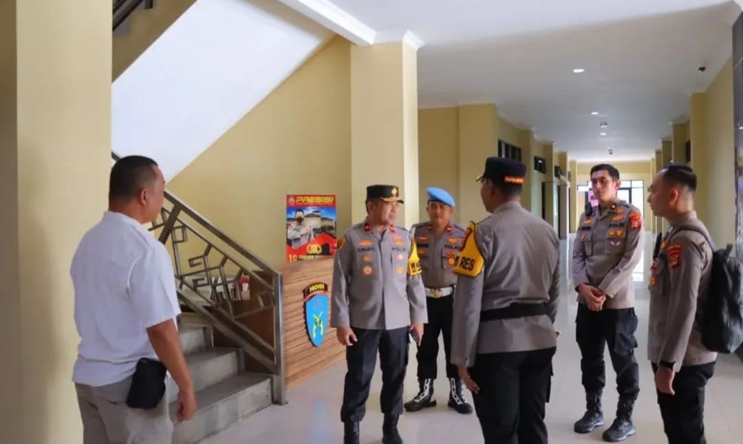 Wakapolda Lampung Kunjungi Polresta Bandar Lampung