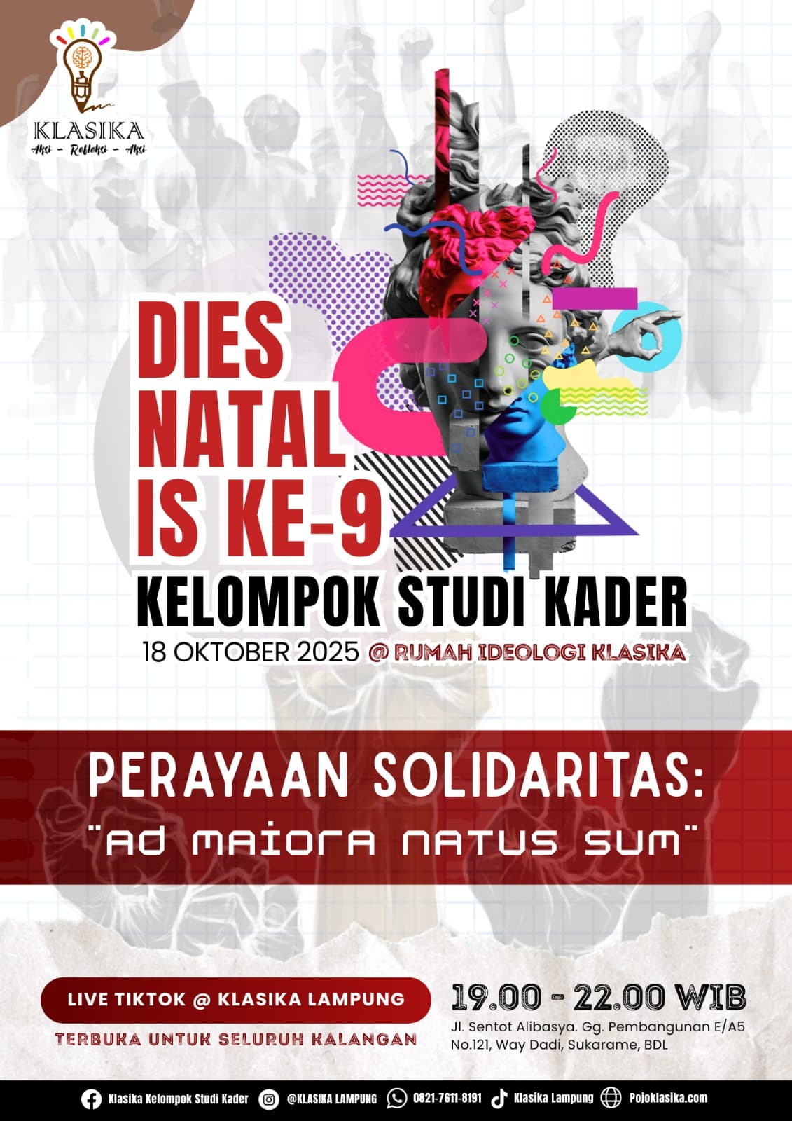 KLASIKA Lampung 9 Tahun: Meneguhkan Solidaritas dan Merawat Tradisi Intelektual