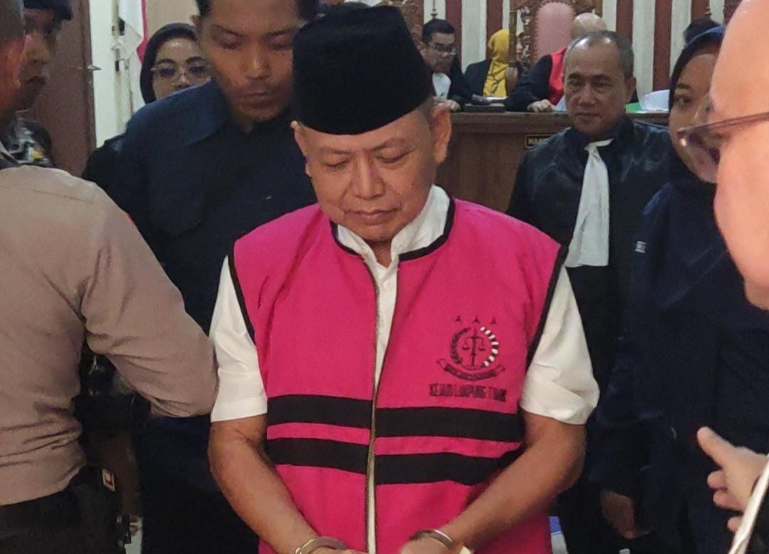 Eks Bupati Lamtim Jalani Sidang Eksepsi