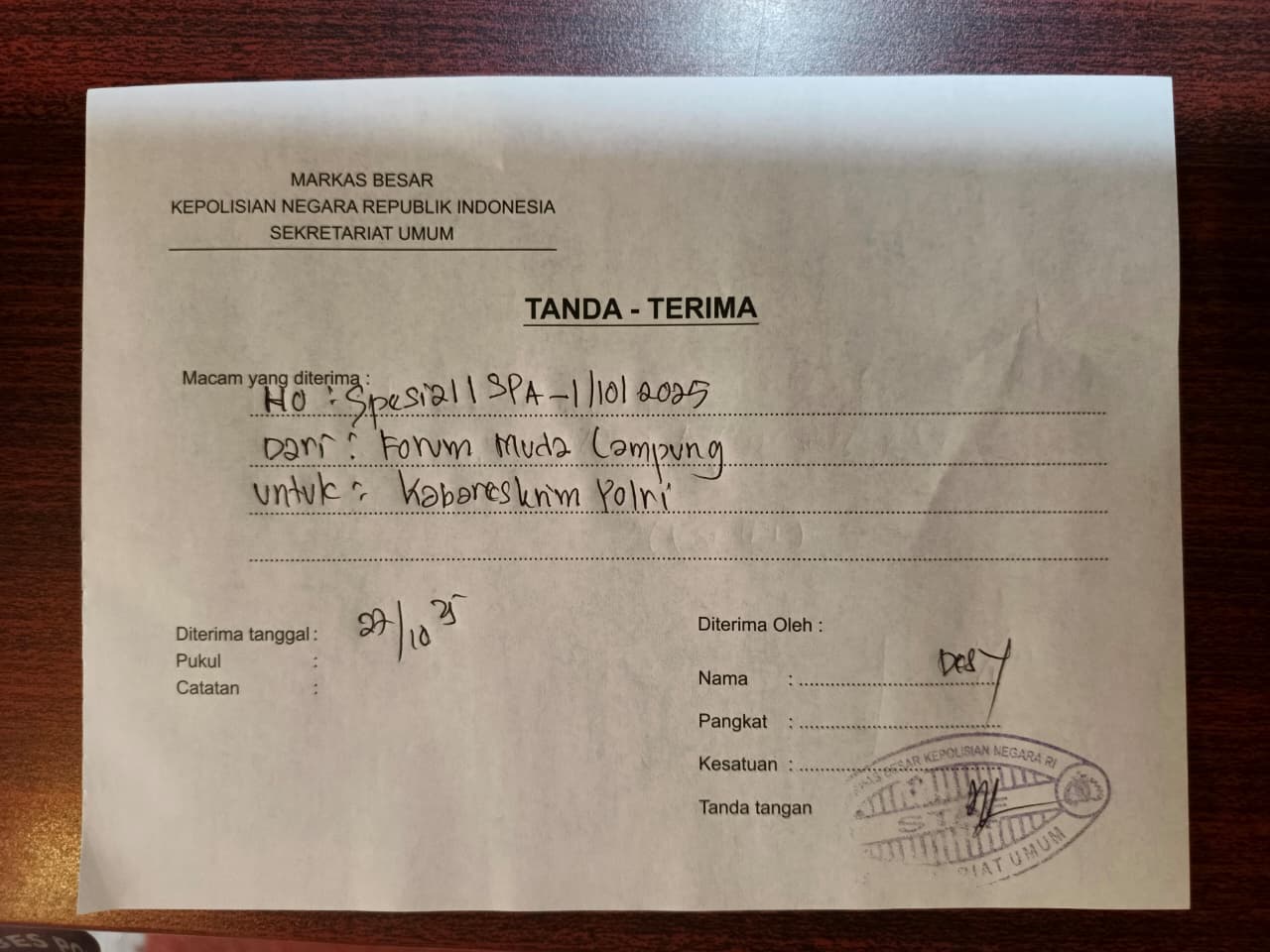 FML Laporkan Polda Lampung Ke-Mabes Polri: Desakan Usut Tuntas Skandal Kembaran Walikota