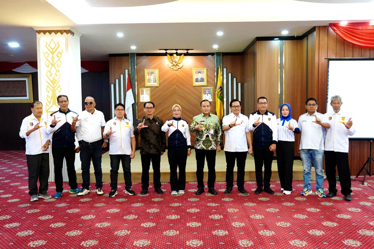 Pelepasan Kontingen POPNAS dan PEPARPENAS 2025, Lampung Mantapkan Langkah Menuju Prestasi Nasional