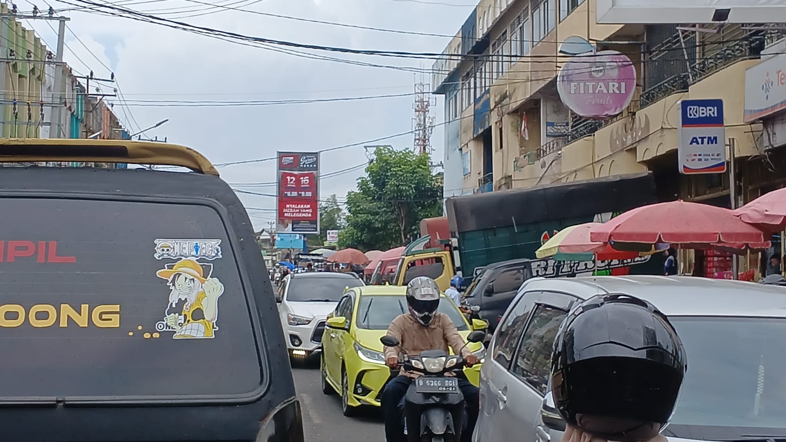 PKL Penyebab Utama Kemacetan di Pasar Gintung
