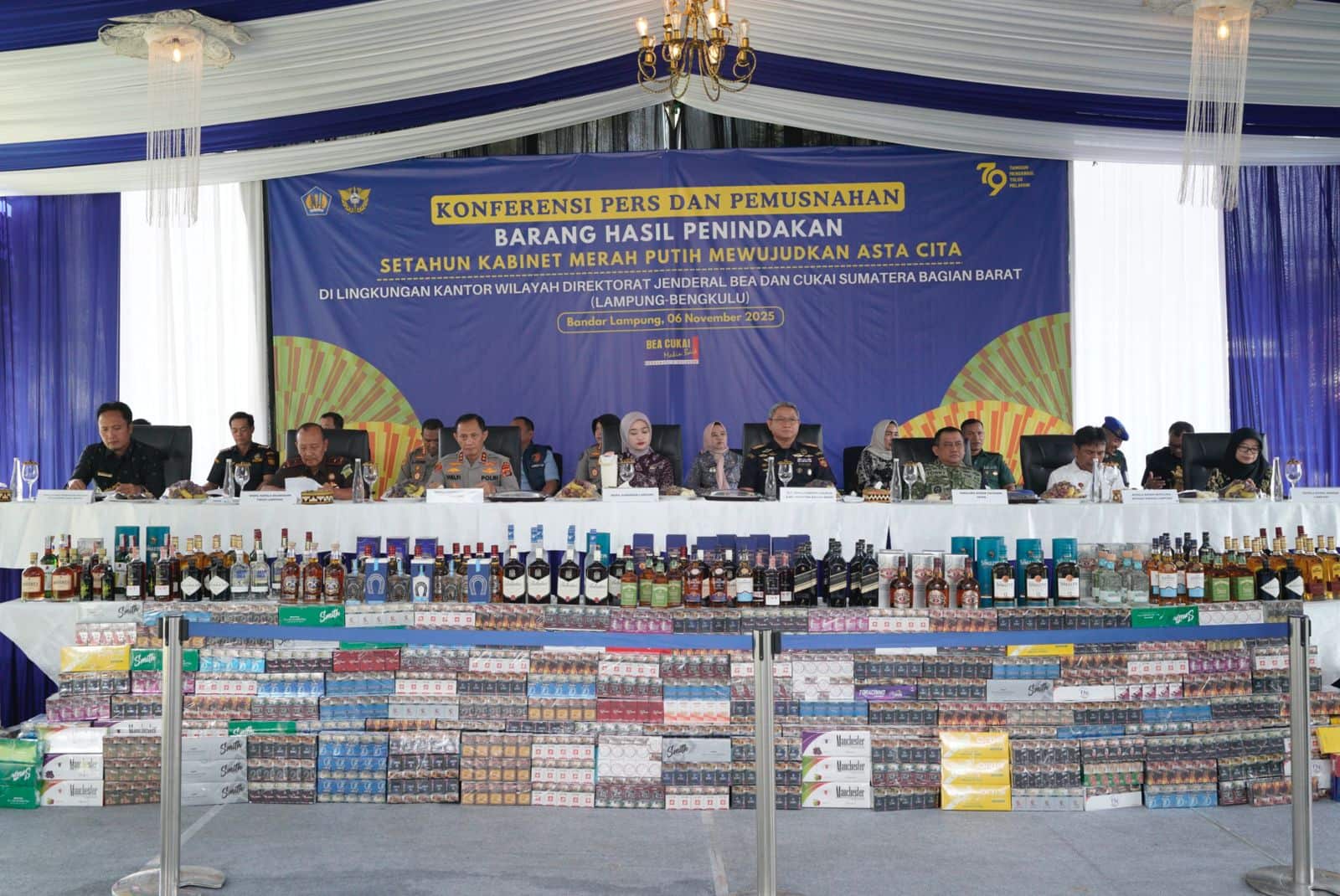 Bea Cukai Sumbagbar Catat Kinerja Moncer: Penerimaan Negara Melonjak & Penegakan Hukum Diperkuat