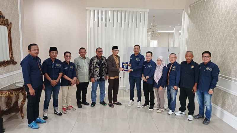 PWI Lampung Audiensi dengan Gubernur Mirza