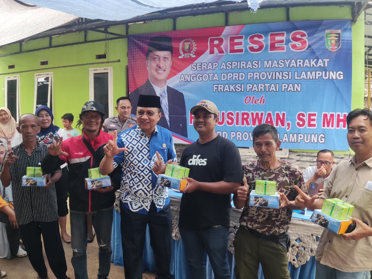 Yusirwan Siap Perjuangkan Aspirasi Warga Cikondang
