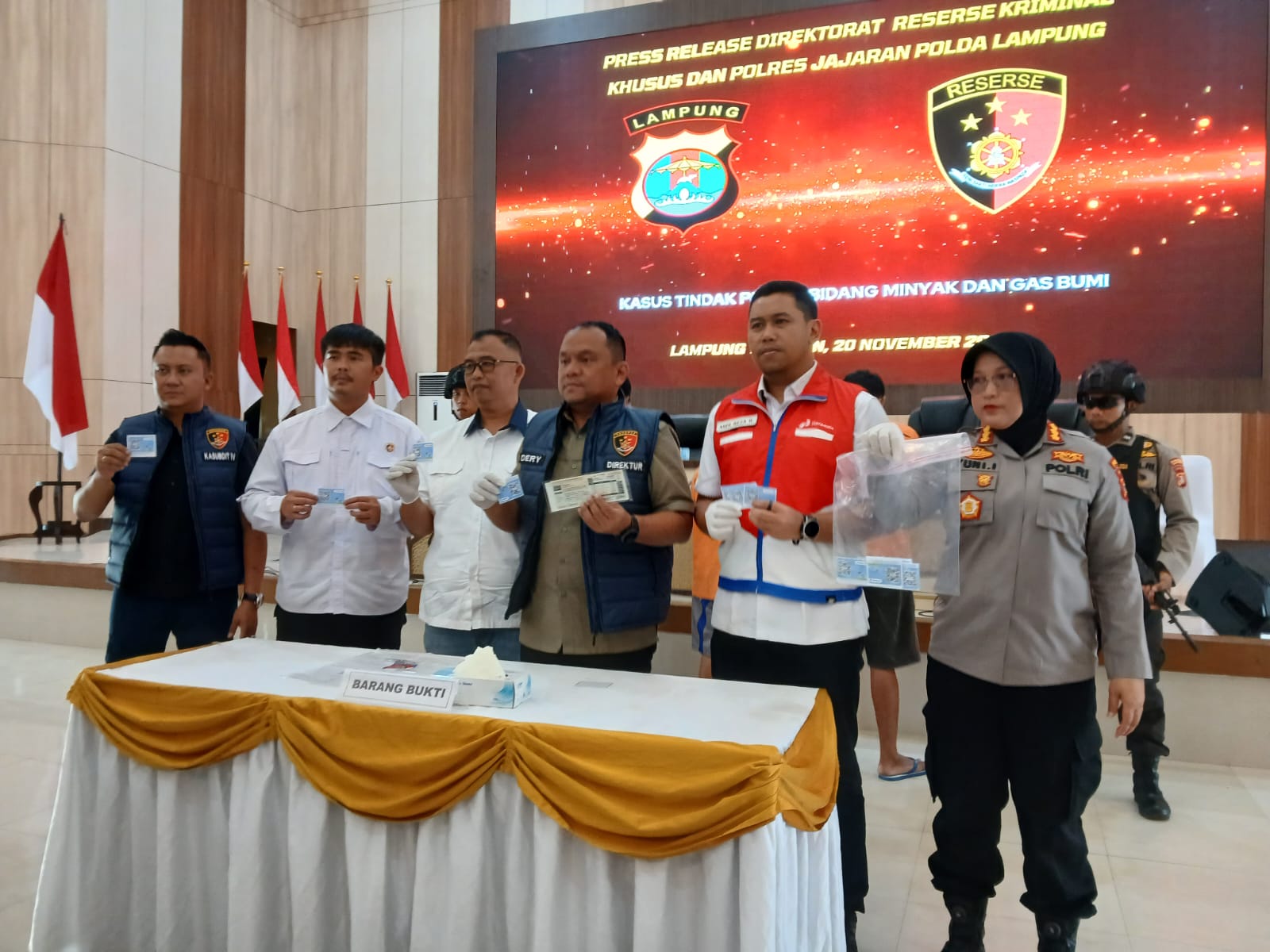 Polda Lampung Ungkap Modus Barkode Ilegal