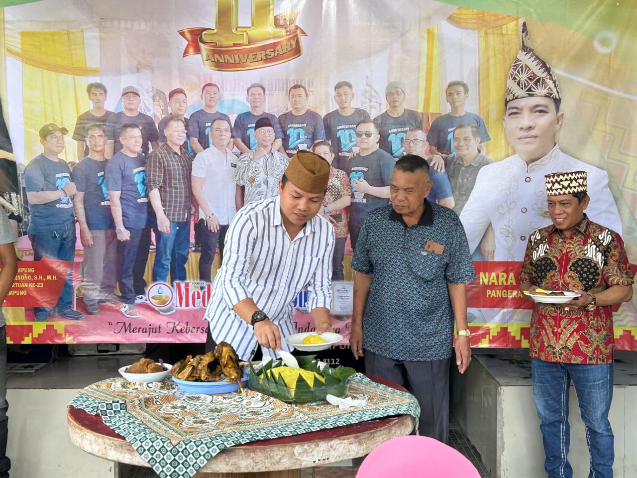 HUT ke-11 SKH Medinas Lampung, Wujud Syukur dan Kepedulian Sosial untuk Masyarakat