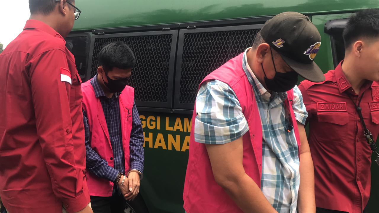 Lima Tersangka Korupsi SPAM Pesawaran Dilimpahkan ke Kejati