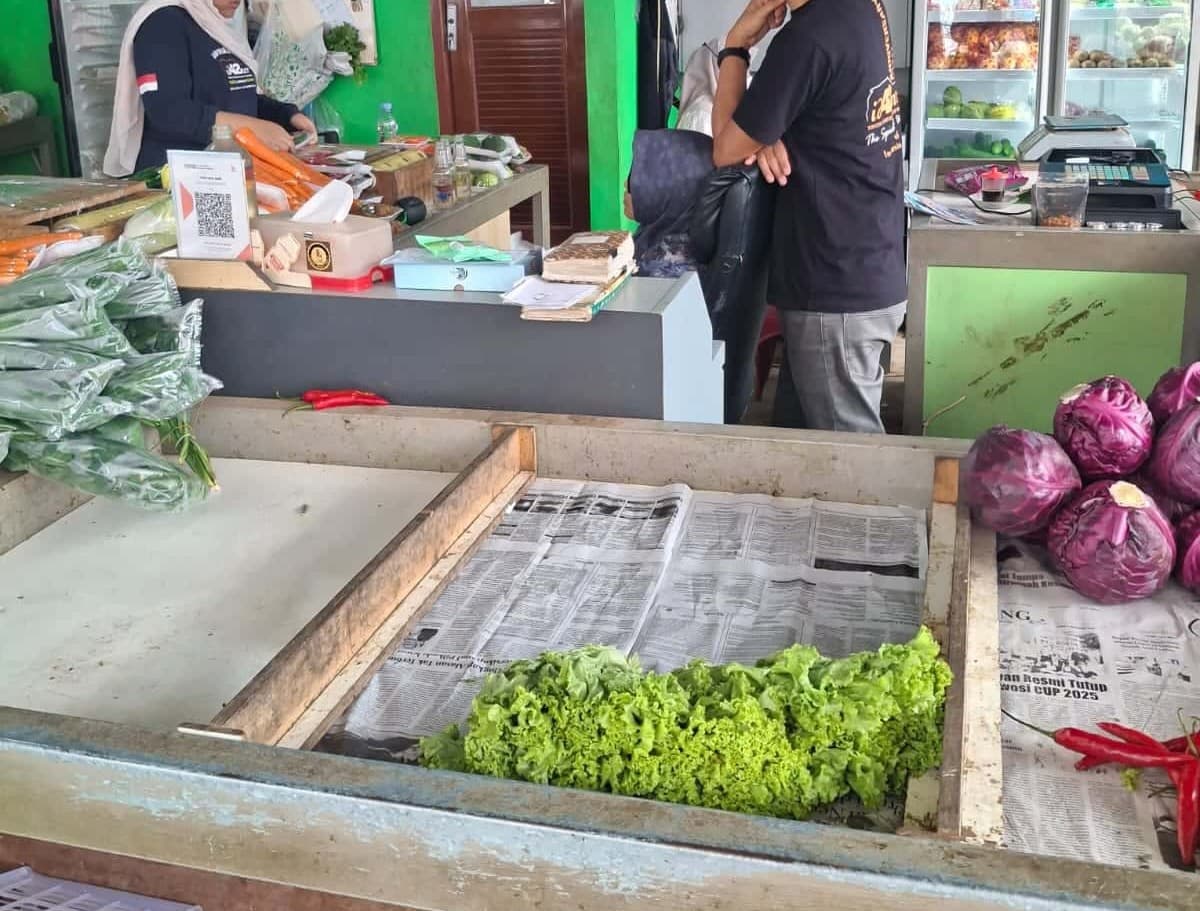 Harga Kebutuhan Bahan Pokok di Pasar Gintung Terpantau Naik