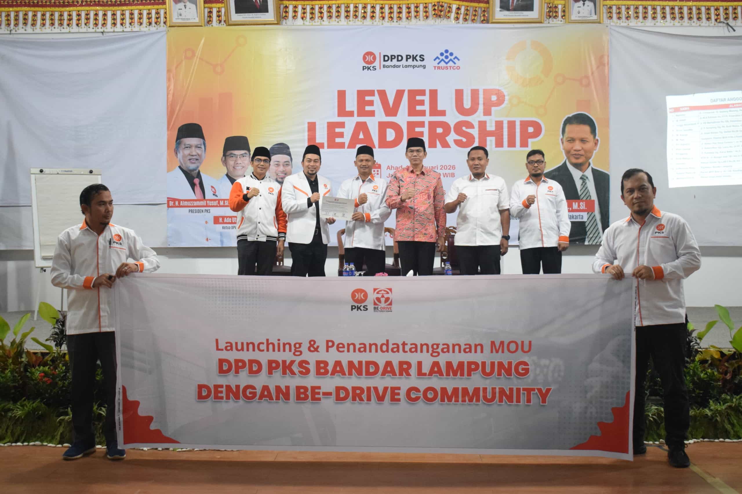 Bidnaker DPD PKS Bandar Lampung Resmi Launching BE-DRIVE