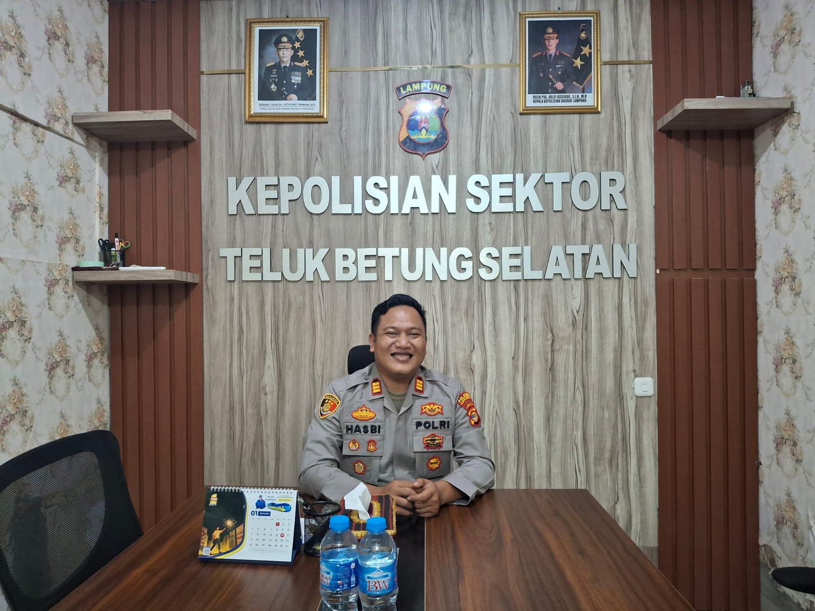 Kapolsek TBS Polresta Bandar Lampung Intensifkan Patroli