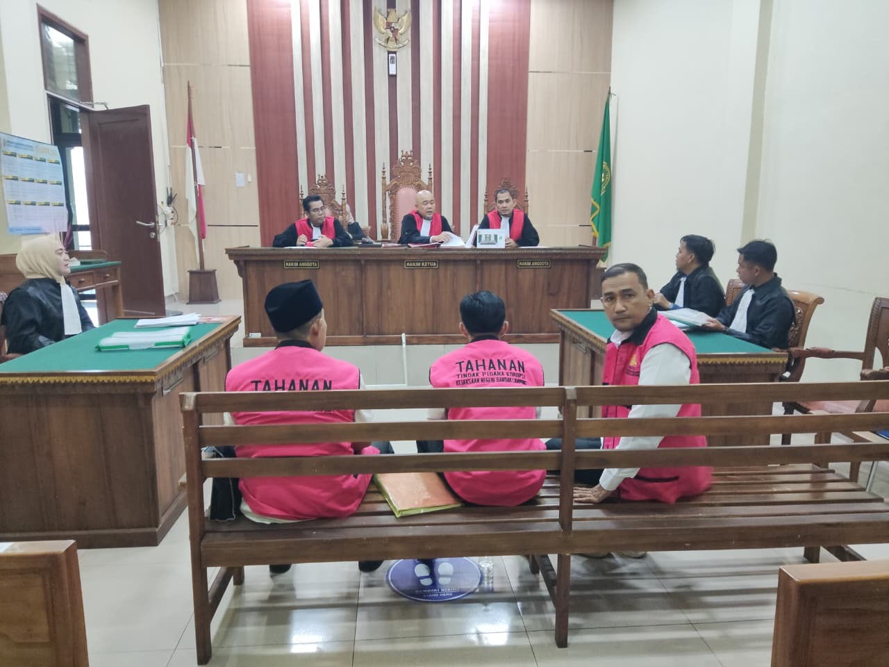 Tiga Petinggi PT LEB Jalani Sidang Perdana Kasus Korupsi Dana PI