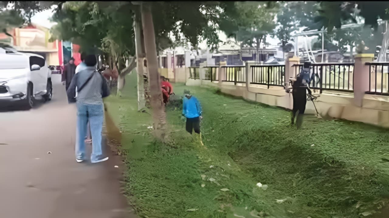 Kecamatan Kemiling Rutin Gelar Jumat Bersih