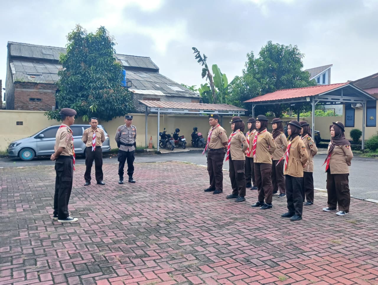 Saka Bhayangkara Polsek Kedaton Gelar Lomba Pengurus Tahun 2026