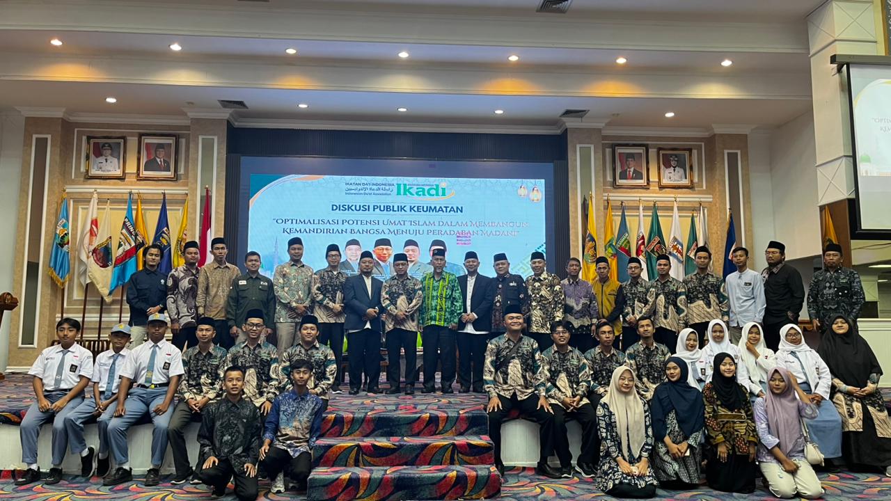 Balai Keratun Jadi Saksi Pelantikan PD IKADI Bandar Lampung Periode 2026–2031