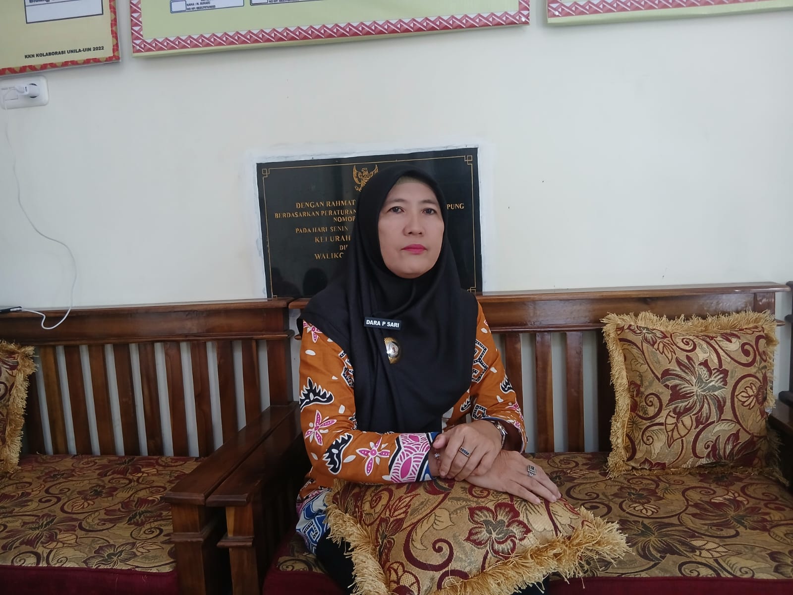 Lurah Dara Sari Ajak Warga Jaga Kamtibmas Selama Ramadan