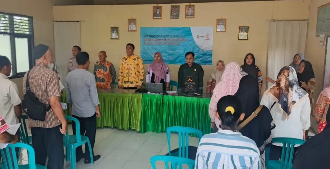 Kecamatan Kedamaian Gelar Rapat Tahunan Anggota Koperasi Kelurahan Merah Putih Bumi Kedamaian