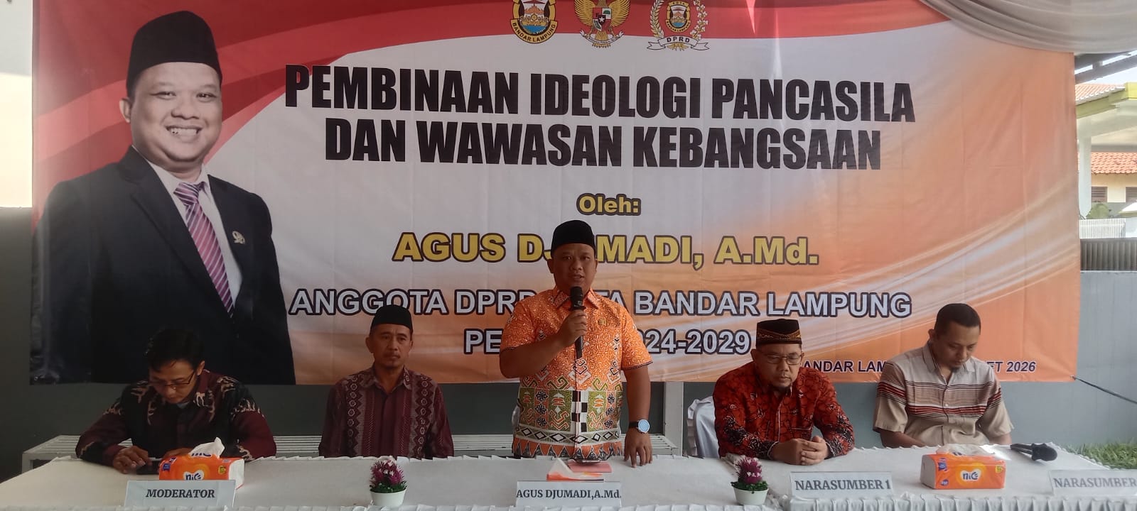 Agus Djumadi Komitmen Perjuangkan Aspirasi Warga