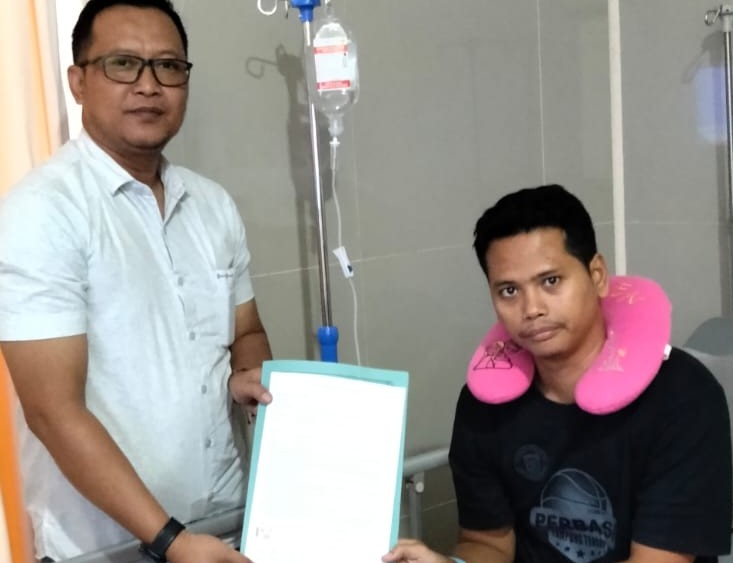 Kabel WiFi Diduga Sebabkan Pengendara Jatuh di Lampura