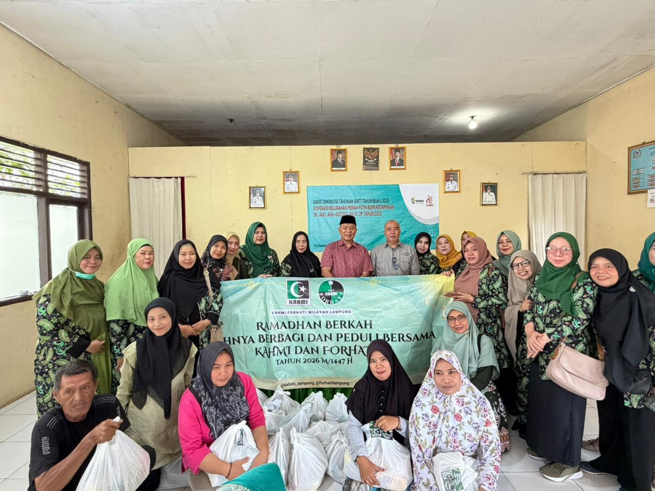 KAHMI-FORHATI Lampung Kembali Adakan Bakti Sosial Ramadan 1447H