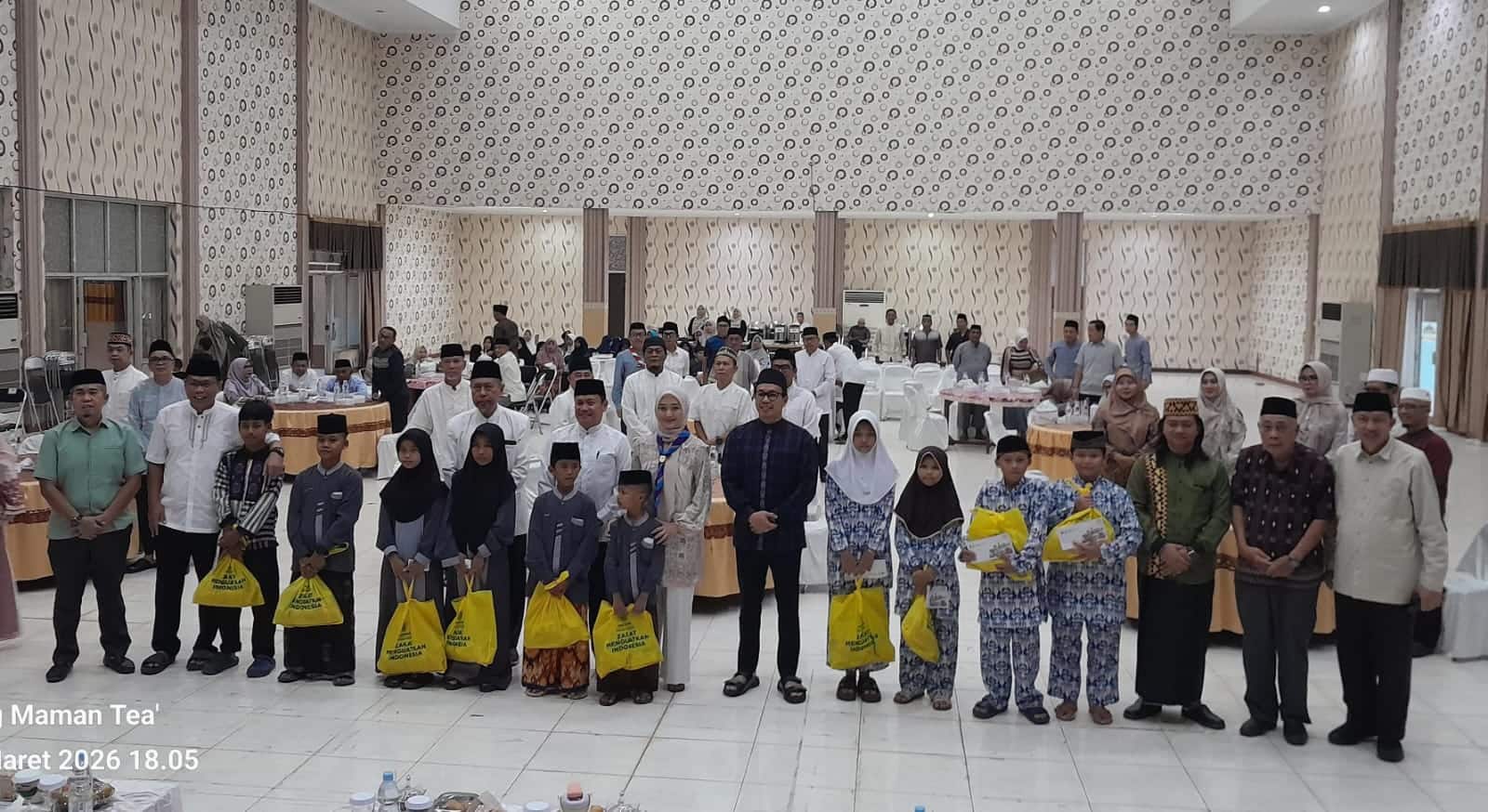 Kwarda Lampung Gelar Buka Puasa Bersama Anak Yatim, Perkuat Kepedulian Sosial