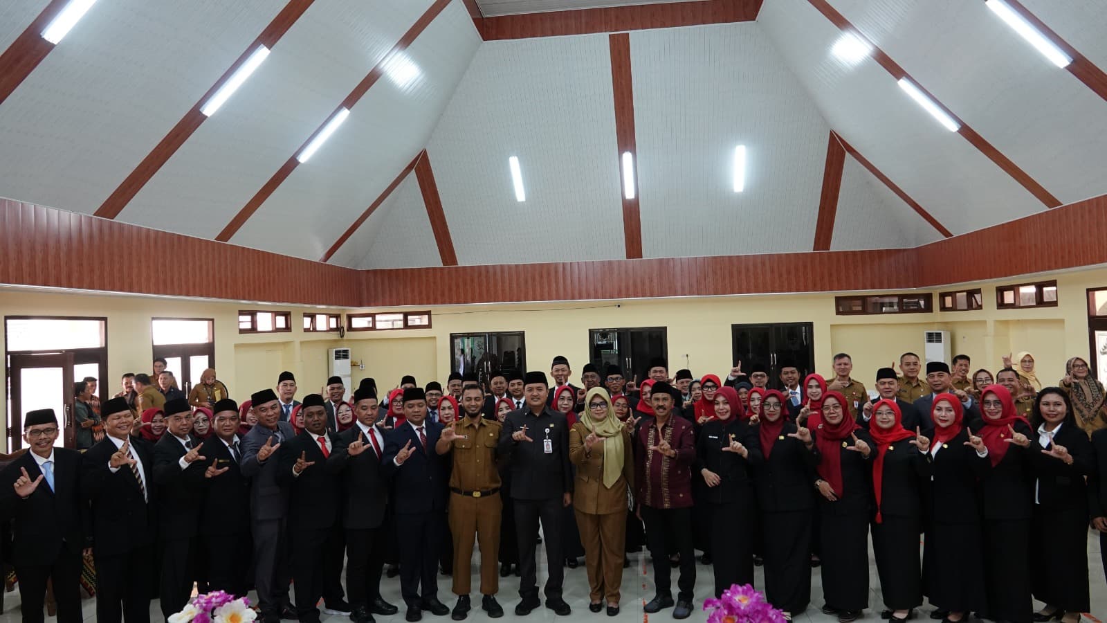 Disdikbud Lampung Lantik 51 Kepala Sekolah Baru