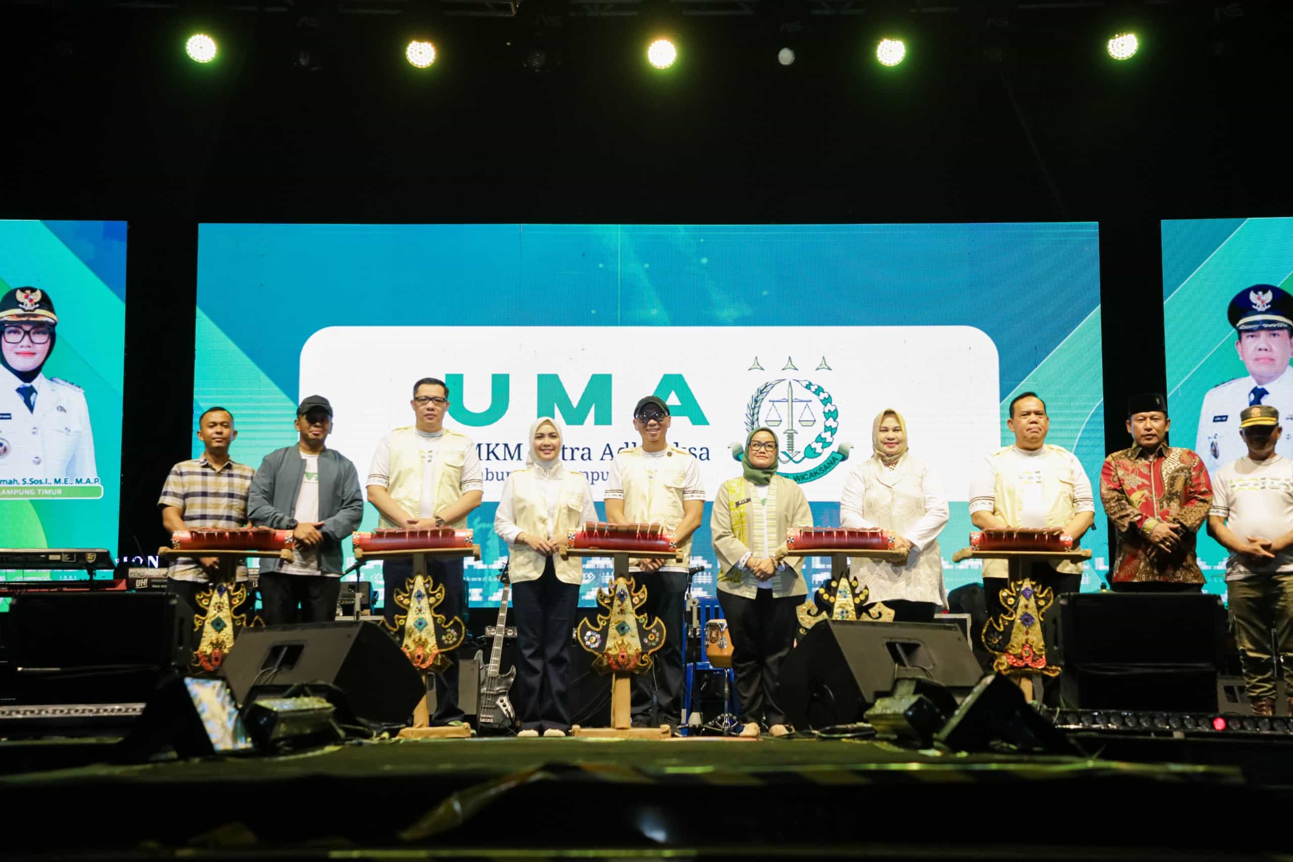 Lampung Timur Perkuat Ekonomi Desa Lewat Festival UMKM dan Pasar 1001 Malam