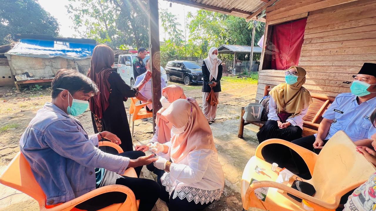 Kunjungan Rumah Puskesmas Rajabasa Indah, Upaya Aktif Temukan dan Cegah TB di Masyarakat