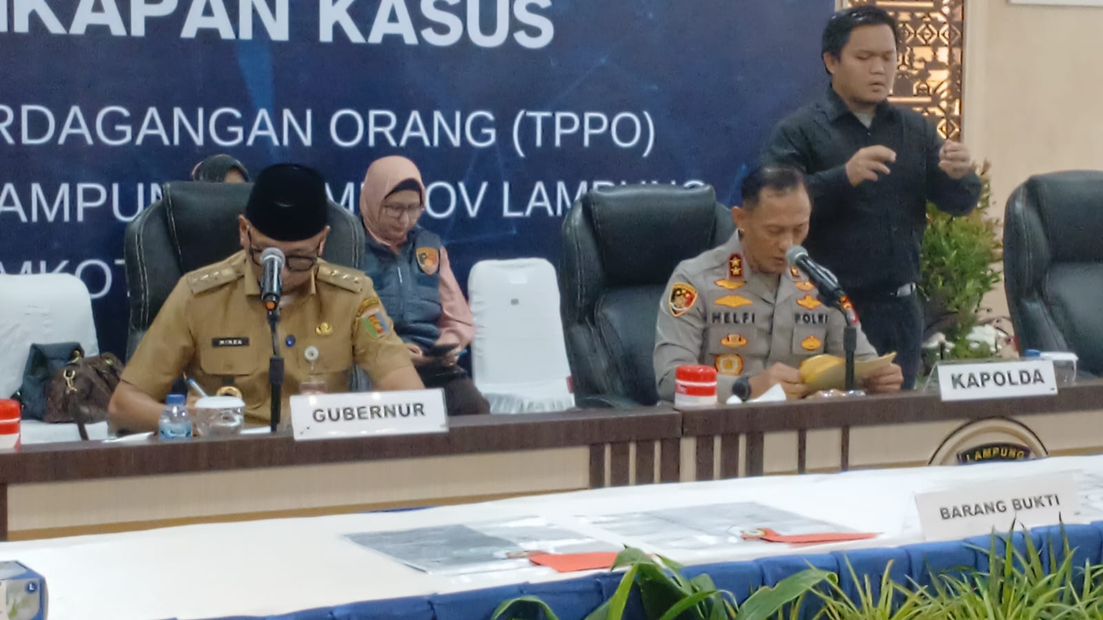 Polda Lampung Ungkap Jaringan TPPO ke Surabaya