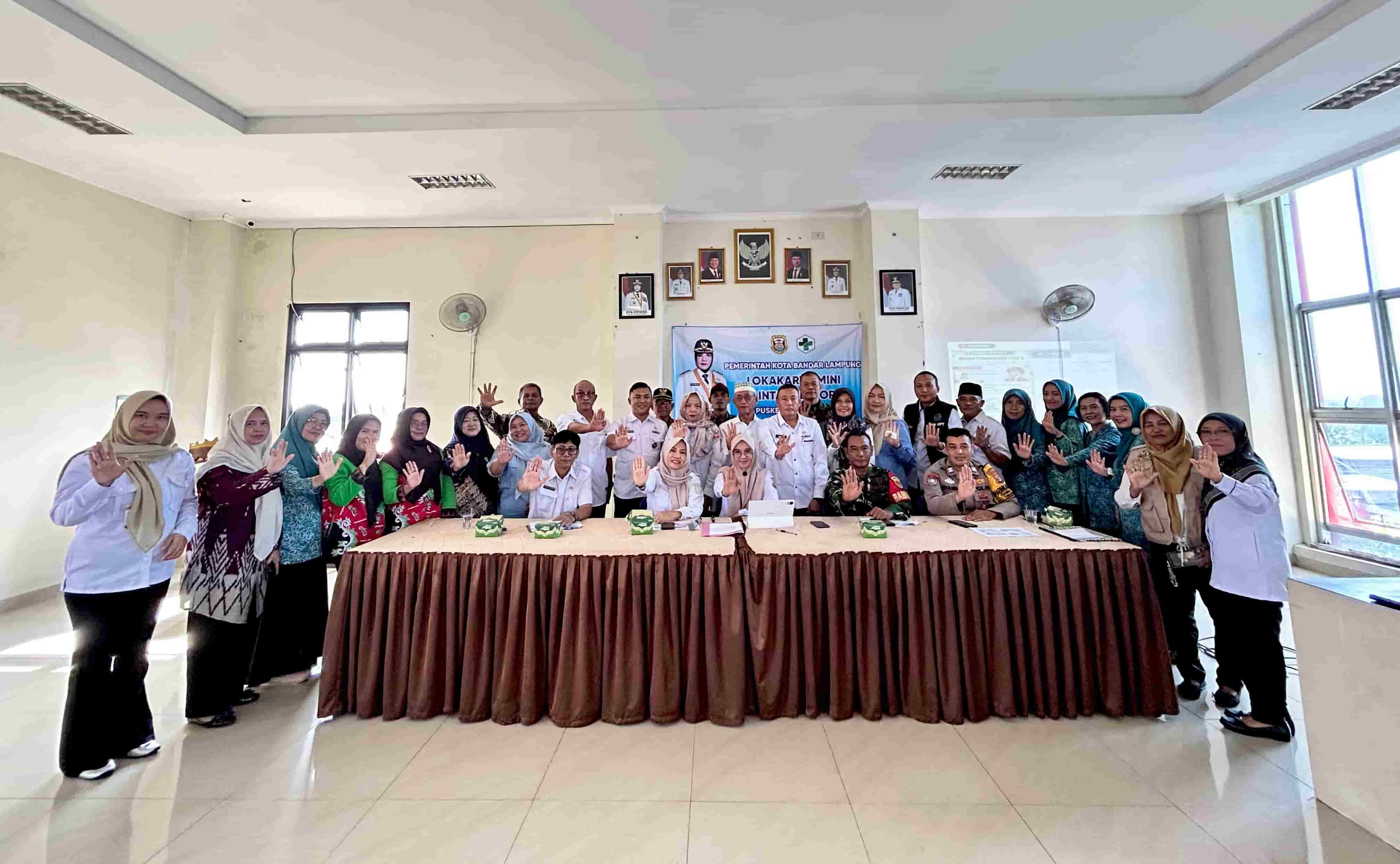 Lokmin Lintas Sektor, Puskesmas Way Kandis Galang Komitmen Bersama Eliminasi TB dan Penurunan Stunting