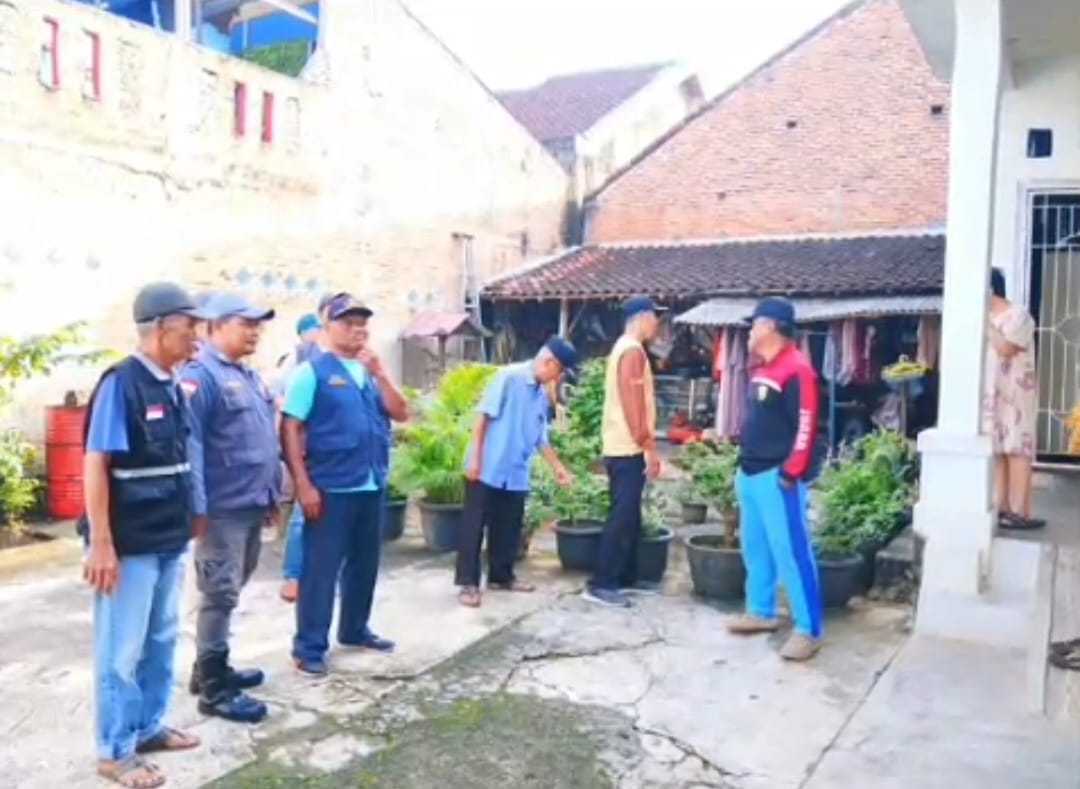 Lurah Rajabasa Raya Monitoring Giat Keamanan Lingkungan