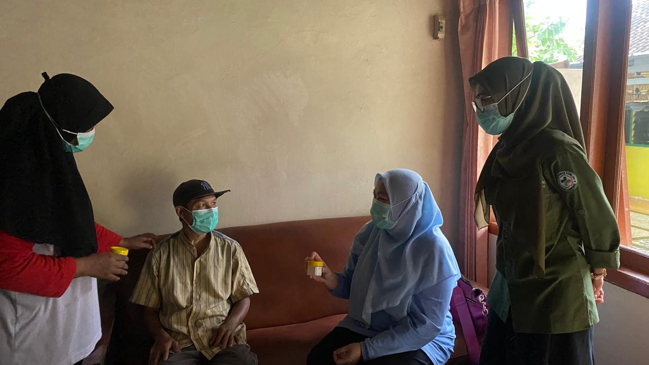 Puskesmas Kemiling Lakukan Kunjungan Rumah Pasien TB dan Penjaringan Kontak Erat