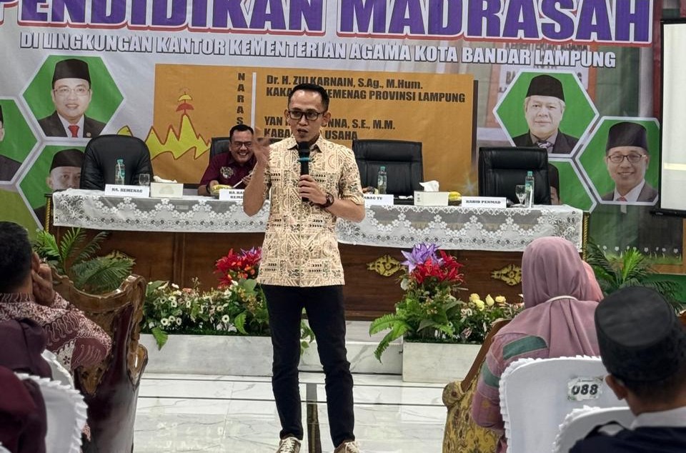 Madrasah Bandar Lampung Diminta Jadi Etalase Pendidikan Islam Modern