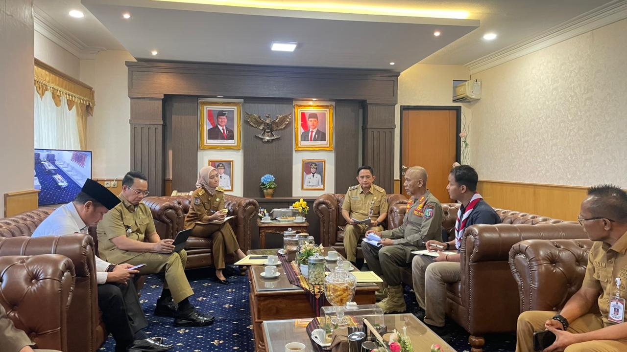 PINKONDA Audiensi dengan Ketua Kwarda Lampung, Laporkan Kesiapan Kontingen Jamnas XII 2026