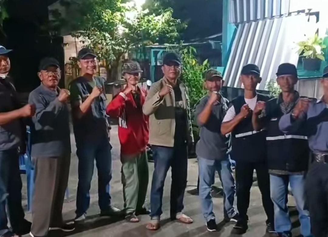 Kelurahan Kemiling Permai Gelar Patroli Malam Rutin