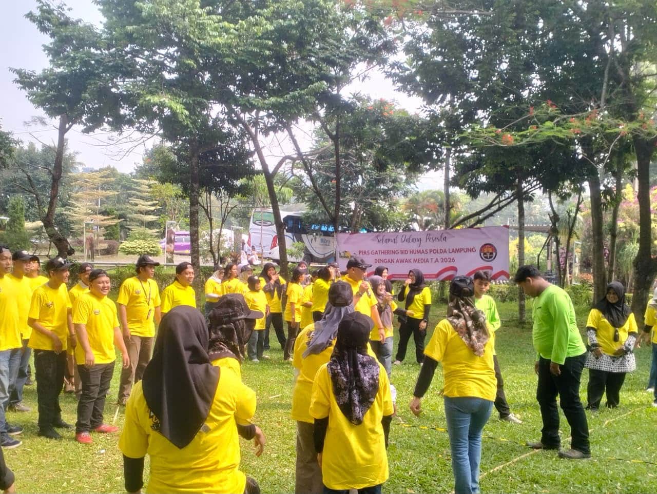 Polda Lampung Gelar Press Gathering Bersama Insan Pers