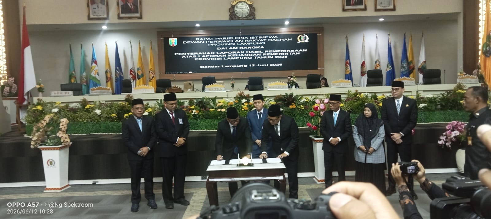 BPK Apresiasi Lampung, Laporan Keuangan Diserahkan Tepat Waktu