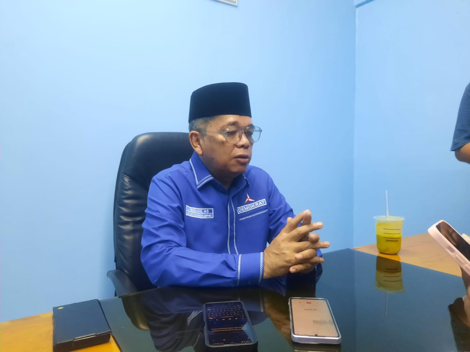 Budiman AS Bidik Nahkoda Demokrat Lampung