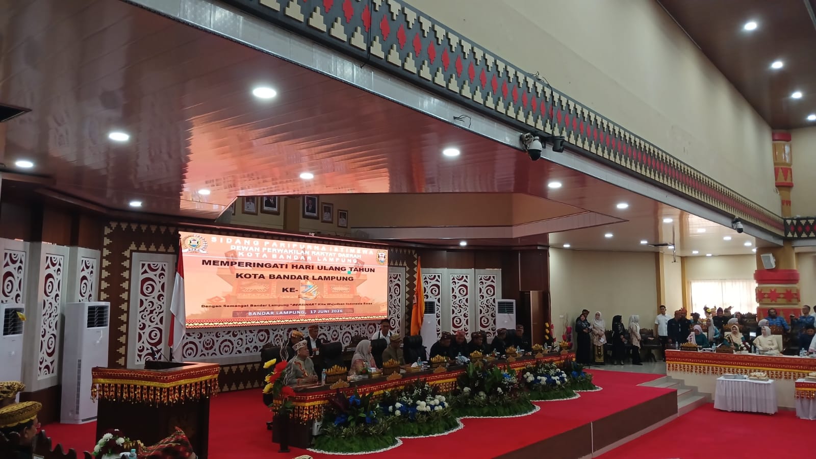DPRD Gelar Paripurna HUT ke-344 Kota Bandar Lampung