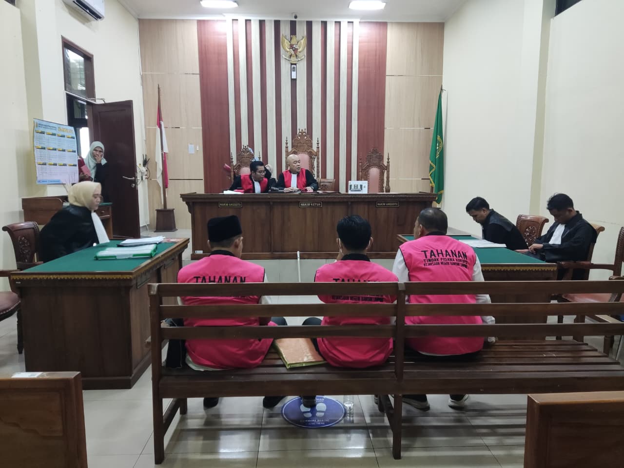 Majelis Hakim Bacakan Putusan Kasus Korupsi PI PT LEB Siang Ini