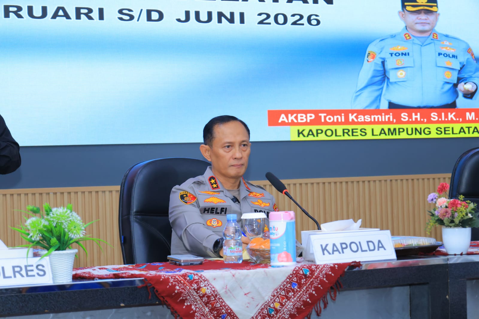 Perang Melawan Narkoba, Kapolda Lampung Tegaskan Penindakan Tanpa Pandang Bulu