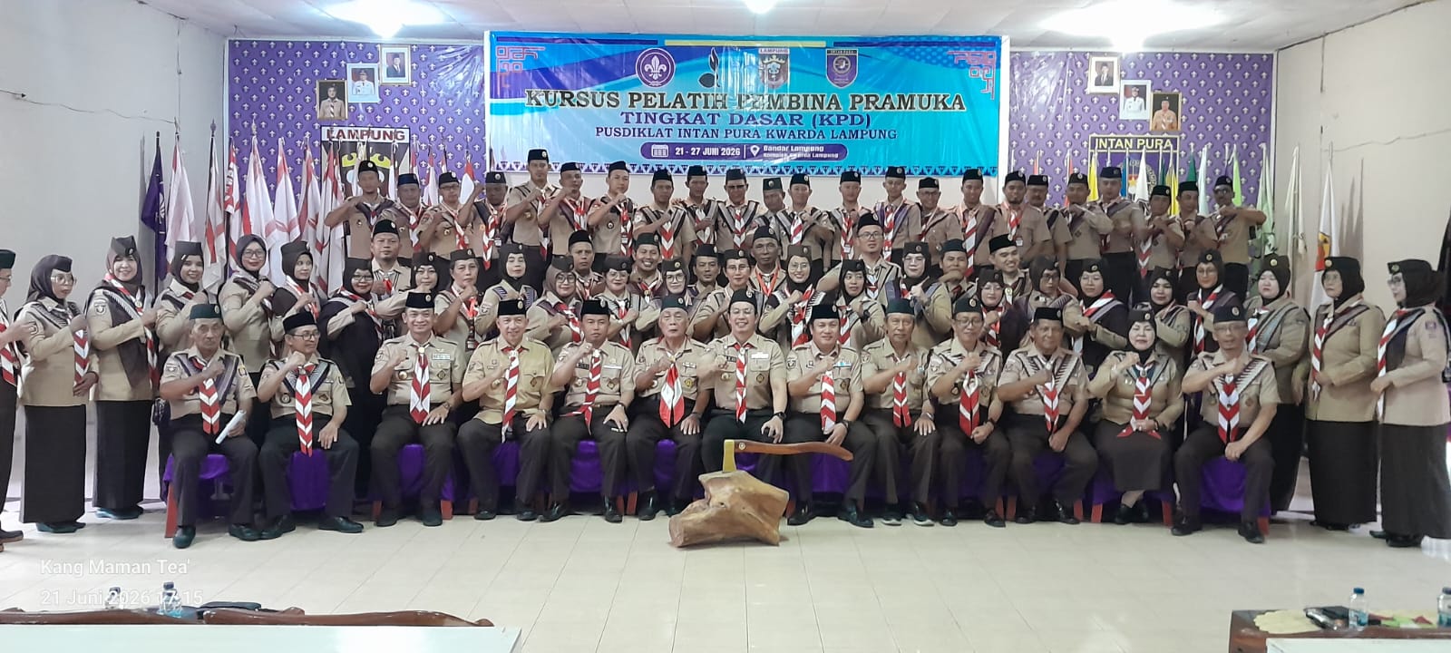 Kwarda Lampung Gelar KPD, Siapkan Pelatih Pembina yang Inovatif dan Adaptif