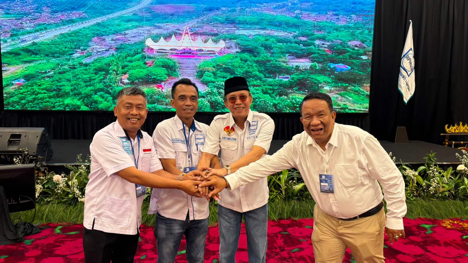 Ary Meizary Alfian Kembali Terpilih Secara Aklamasi sebagai Ketua Apindo Lampung