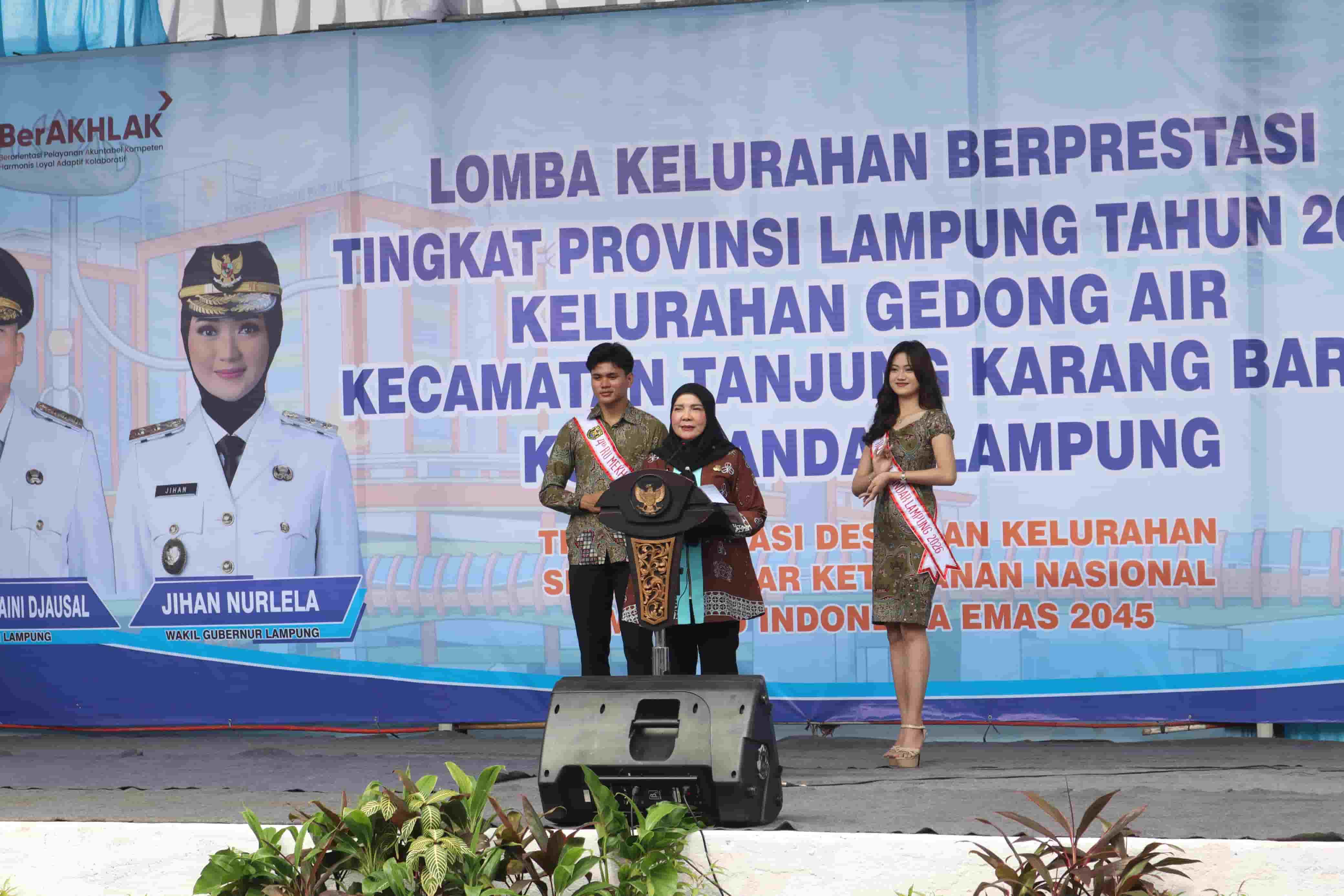 Kelurahan Gedong Air Optimistis Wakili Lampung di Lomba Kelurahan Nasional 2026
