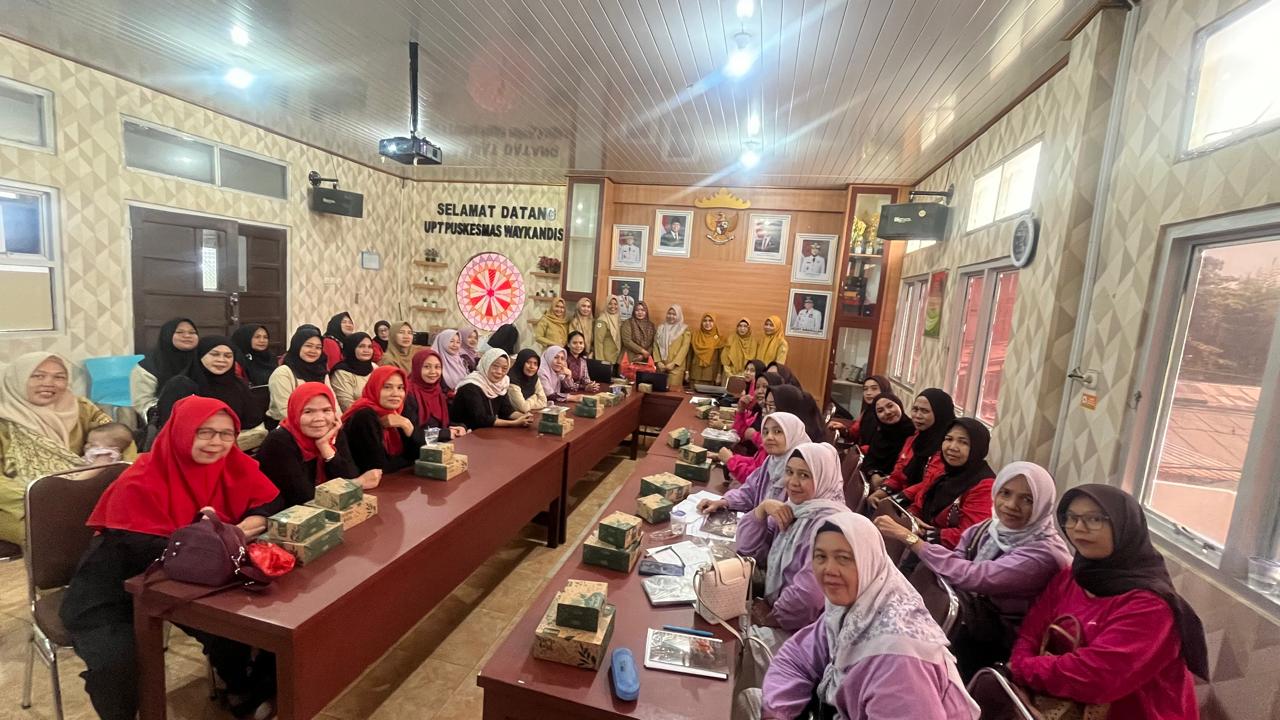 Puskesmas Way Kandis Tingkatkan Kapasitas Kader Posyandu Melalui Pembinaan UPKD/K