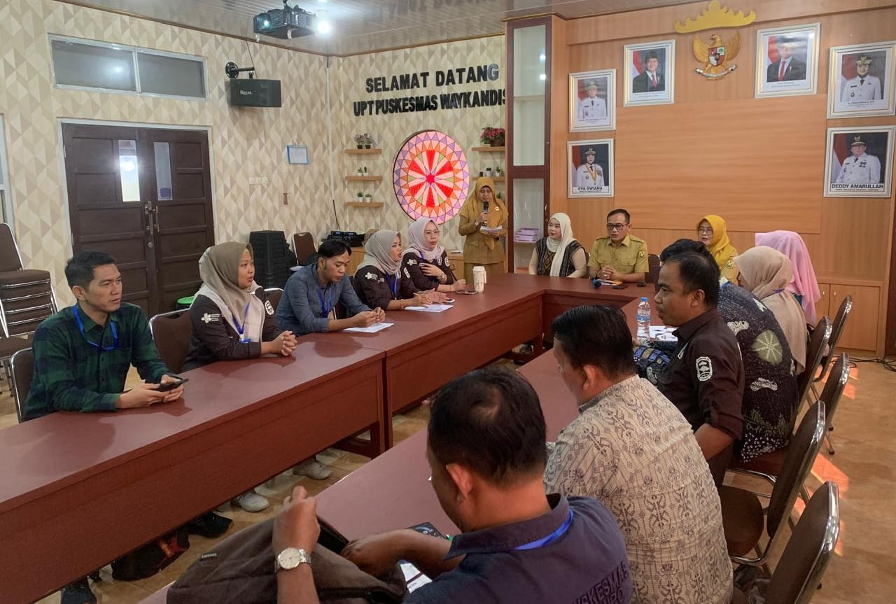 Petugas Surveilans Lampung Selatan Ikuti PKL PD3I di Puskesmas Rawat Inap Way Kandis