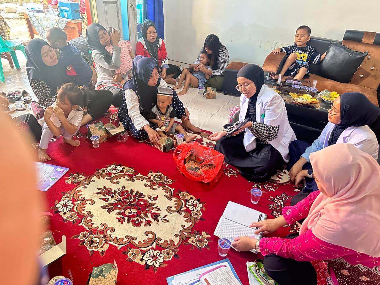 Puskesmas Kemiling Gelar Kelas Balita di Posyandu ILP Bougenvile 5 Kemiling Raya