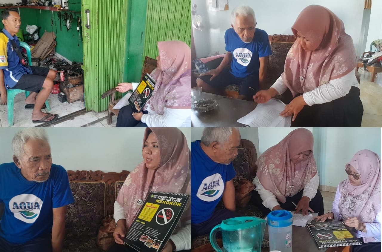 NGANAR Inovasi Puskesmas Segala Mider Dampingi Warga Berhenti Merokok