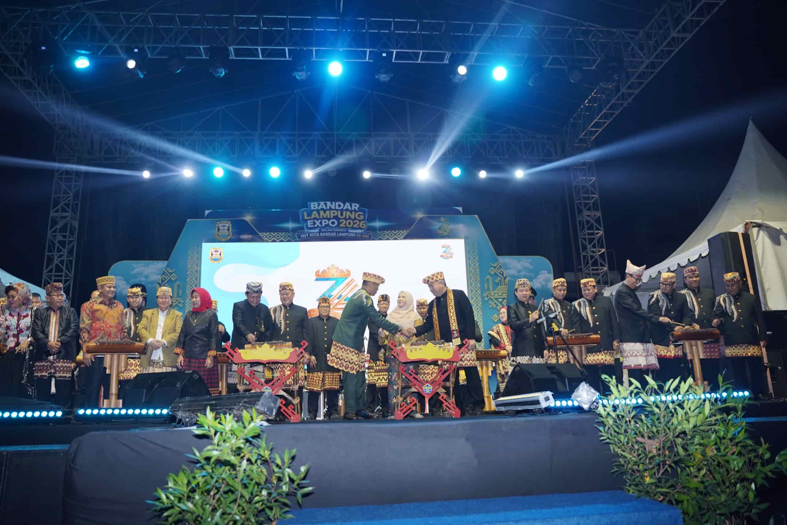 Bandar Lampung Expo 2026 Resmi Dibuka, Bunda Eva: Jadi Etalase Perekonomian